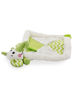Mantita Cachorro Little Buddy Hueso Verde50cm 2