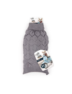 Jersey Vintage Diamante-Gris L-35,6cm 2