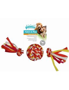 Mordedor Trenzado Multicolor Pawisehueso 27cm 2