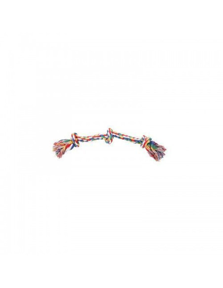 Hueso De Cuerda 3 Nudos Multicolor M