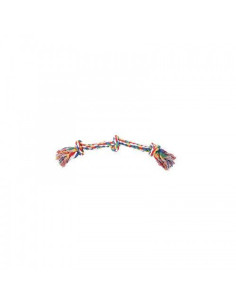 Hueso De Cuerda 3 Nudos Multicolor S