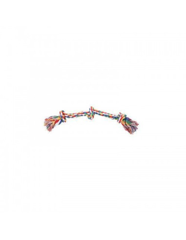 Hueso De Cuerda 3 Nudos Multicolor S
