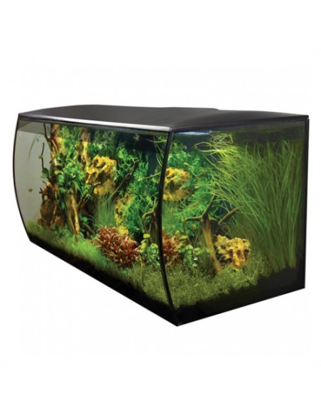 Fluval Flex Kit Acuario, Negro, 123L