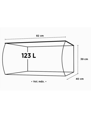 Fluval Flex Marino 123 Litros