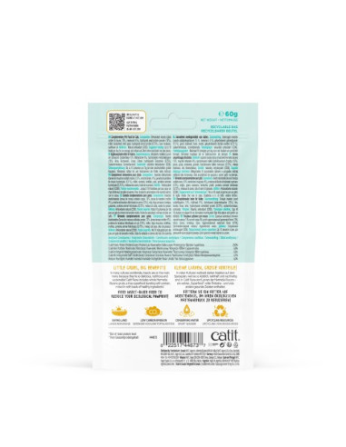 Catit Nuna Snack Mezcla Proteína de Insectos, 60g