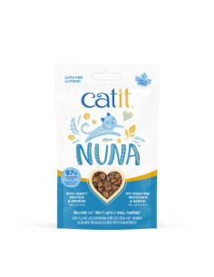 Catit Nuna Snack Proteína Insecto y Arenque, 60g