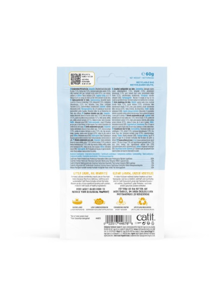 Catit Nuna Snack Proteína Insecto y Arenque, 60g
