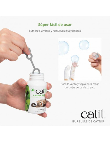 Catit Catnip Burbujas, 142ml