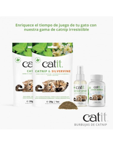 Catit Catnip Burbujas, 142ml