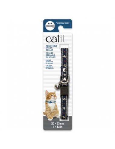 Catit Collar Breakaway Remache Plata, Náutico