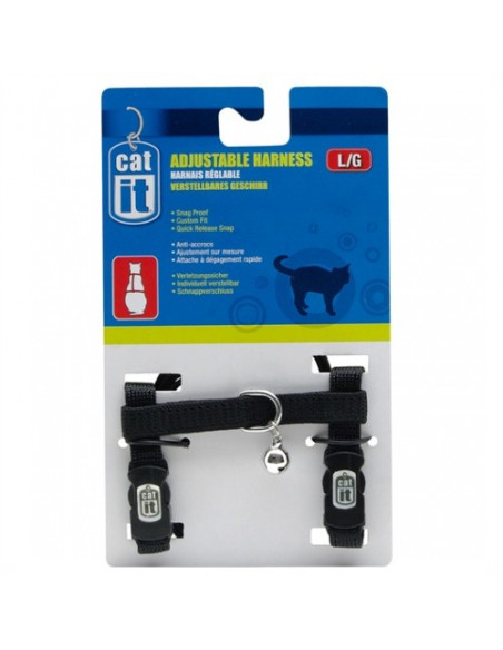 Catit Arnés Breakaway L, Negro
