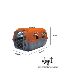 Transportín Voyageur Pequeño Naranja 2