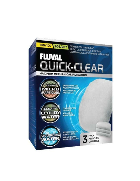 Fluval 105/205 3 Pc Foamex Fino