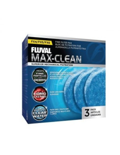 Fluval Max Clean Almohadilla Fina FX, 3uds 2