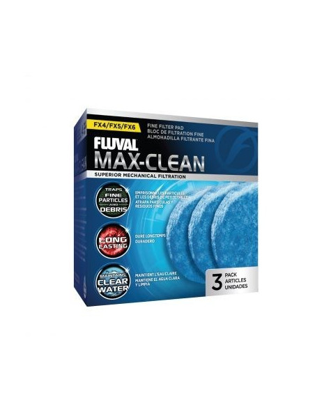 Fluval Fx5/6 Foamex Fino 3 Uds