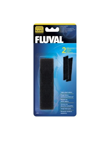 Fluval Nano Foamex Fino, 2uds