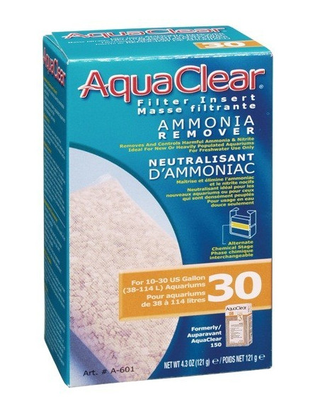 Aquaclear 30 Carga Eliminador De Amonio