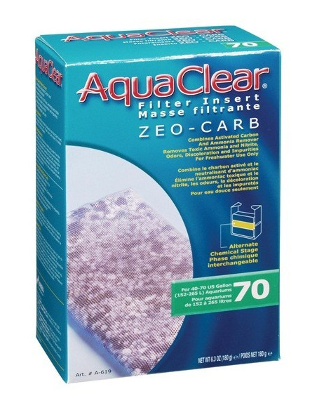 Aquaclear 70 Zeo-Carb Insert