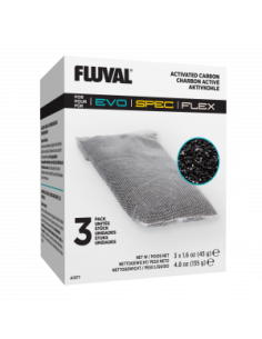 Fluval Flex/Spec/Evo Carbón, 3uds 2