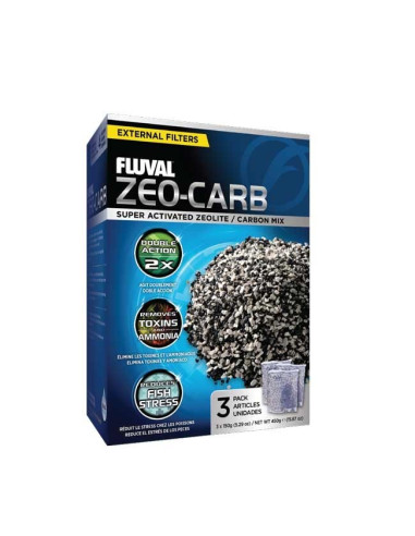 Fluval Zeo-Carb  3 X 150 Grs