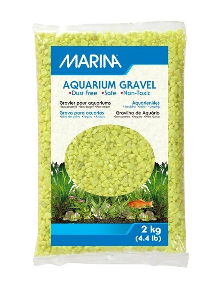 Marina Grava Verde/Amarillo, 2kg