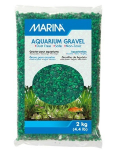 Marina Grava Verde Varios Tonos, 2kg 2