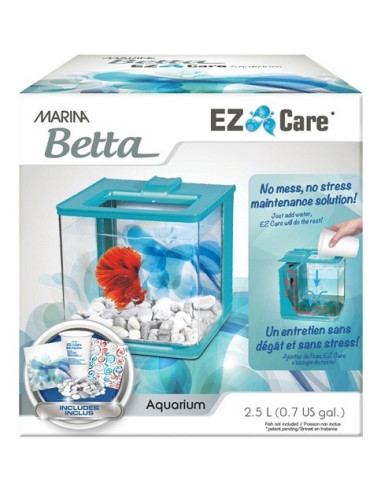 Marina Betta Ez Care  Kit 2,5 L Azul