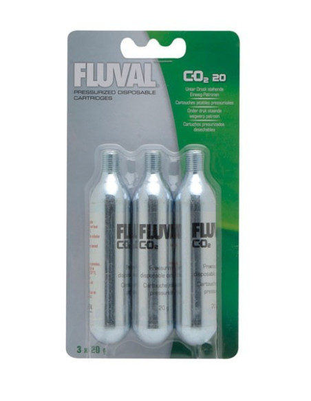 FLUVAL CO2 MINI Recambio 20Grs (3 UND)