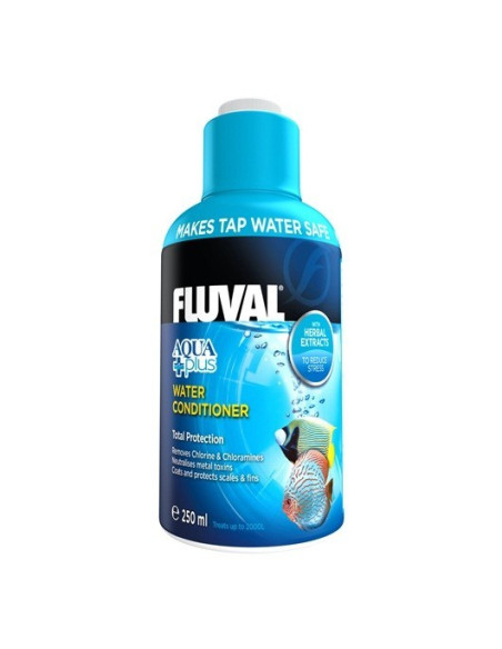 Fluval Aquaplus Acondicionador de agua, 250 ml