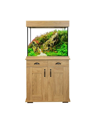 Fluval Shaker Mesa y Tapa Superior, Roble 168 l