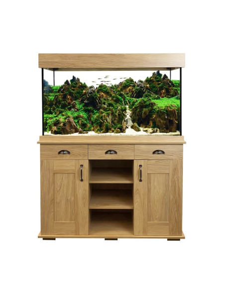 Fluval Shaker Mesa y Tapa Superior, Roble 252 l