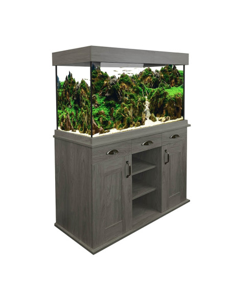 Fluval Shaker Mesa y Tapa Superior, Gris 252 l
