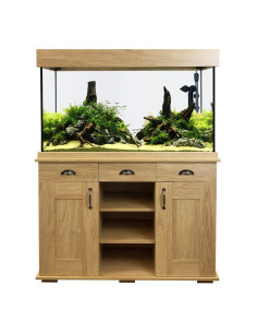 Fluval Shaker Mesa y Tapa Superior Roble 345 l
