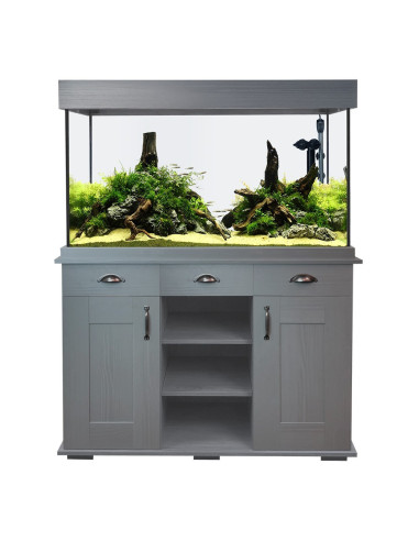 Fluval Shaker Mesa y Tapa Superior Gris 345 l