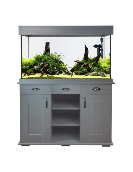 Fluval Shaker Mesa y Tapa Superior Gris 345 l