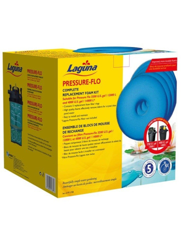 Laguna Esponjas para Pressure Flo 14000, 5uds
