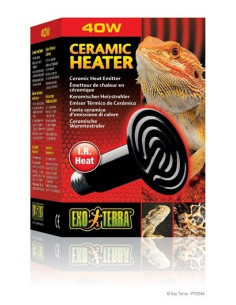 Exo Terra Lámpara de Cerámica Calefactora, 40W 2