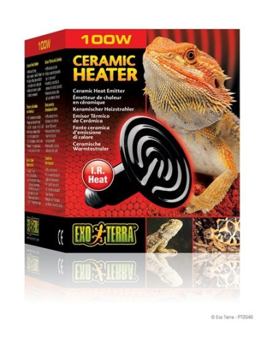 Exo Terra Lámpara de Cerámica Calefactora, 100W