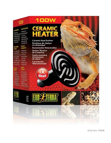 Exo Terra Lámpara de Cerámica Calefactora, 100W