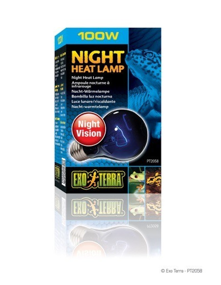 Night Glo Lámpara Incandescente 100 W