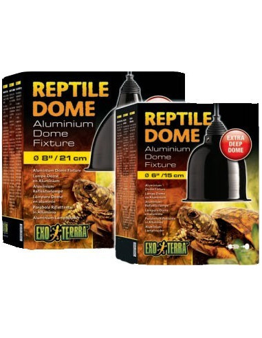 Exo Terra Reptile Dome Portalámparas, 21 cm