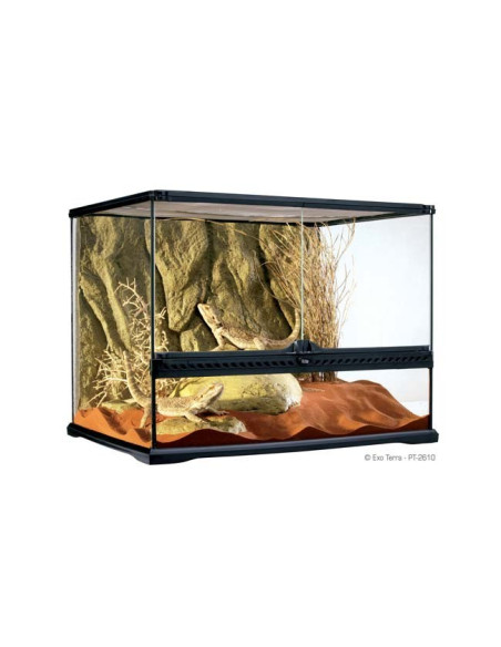 Exo Terra Terrario M/Wide, 121L, 60x45x45cm