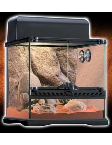 Exo Terra Habitat Kit Desértico 27L S. 30x30x30