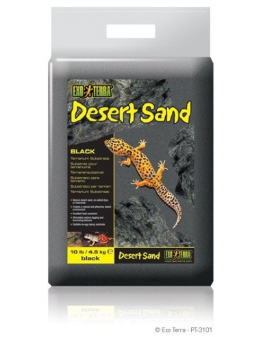 Exo Terra Arena del Desierto Negra 4,5Kg