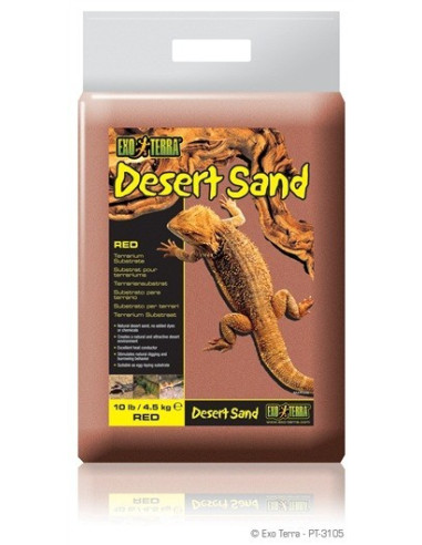 EXO TERRA ARENA DEL DESIERTO ROJA 4,5 KG