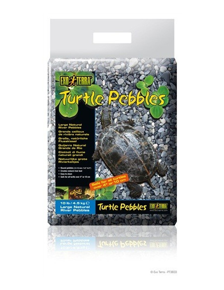 Exo Terra Turtle Pebbles 10-20mm, 4,54kg