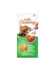 Catit Creamy Pollo y Cordero 4x10g 2