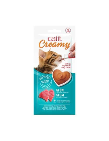 Catit Creamy Atún, 4x10g