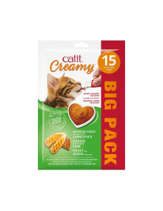 Catit Creamy Pollo y Cordero 15x10g 2