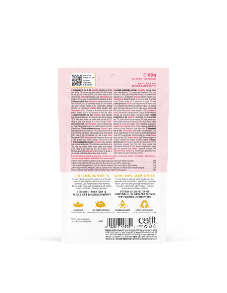 Catit Nuna Snack Proteína Insecto y Pollo, 60g
